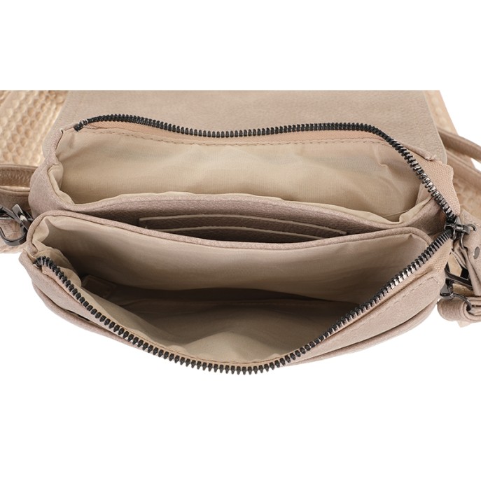 Im Dutch schoudertasje Weston Taupe